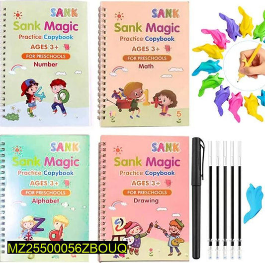 Sank Magic Practice Copybook Set for Kids 3+