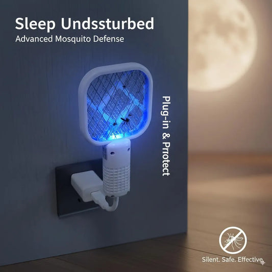 Electric Mosquito Killer Lamp Silent Safe Plug-in Black My Store 2