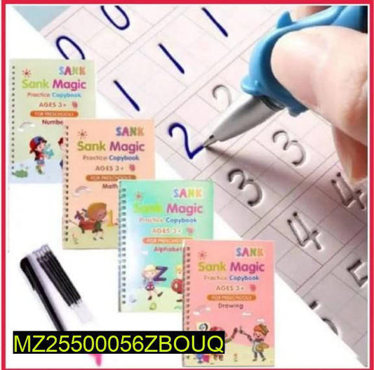 Sank Magic Practice Copybook Set for Kids 3+